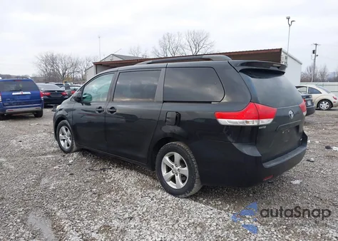 2011 Toyota Sienna Le V6 from USA, damaged, VIN 5TDKK3DC9BS168910